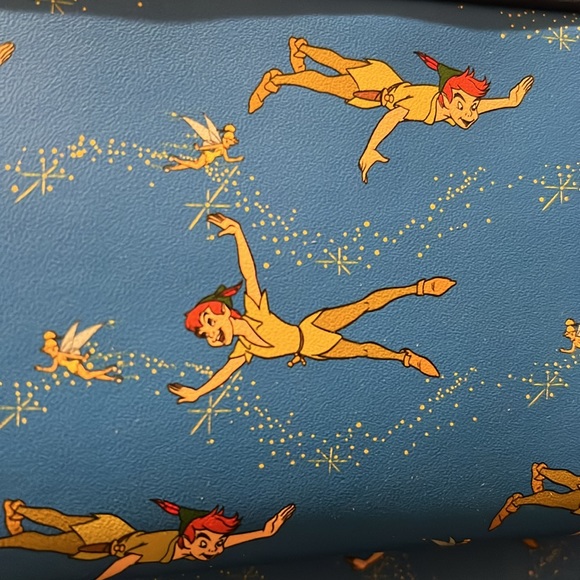 Loungefly Disney Peter Pan and Tinker Bell AOP Mini Backpack - Picture 8 of 10